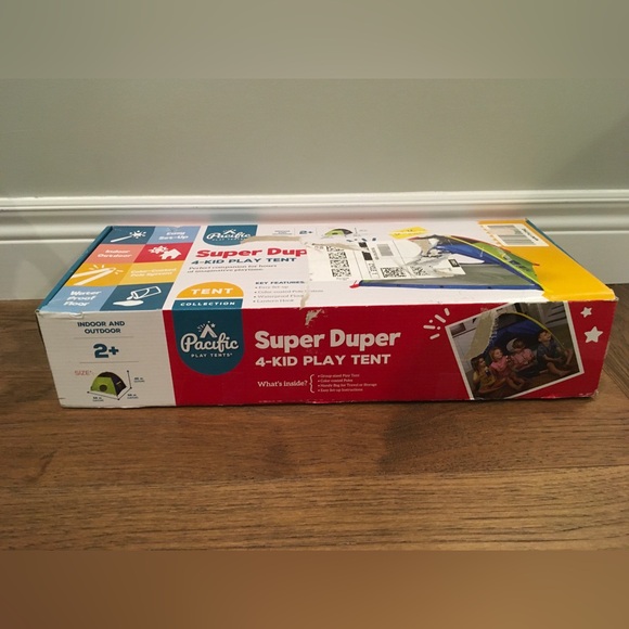 4 Kids Super Duper Indoor/Outdoor tent - Picture 2 of 8